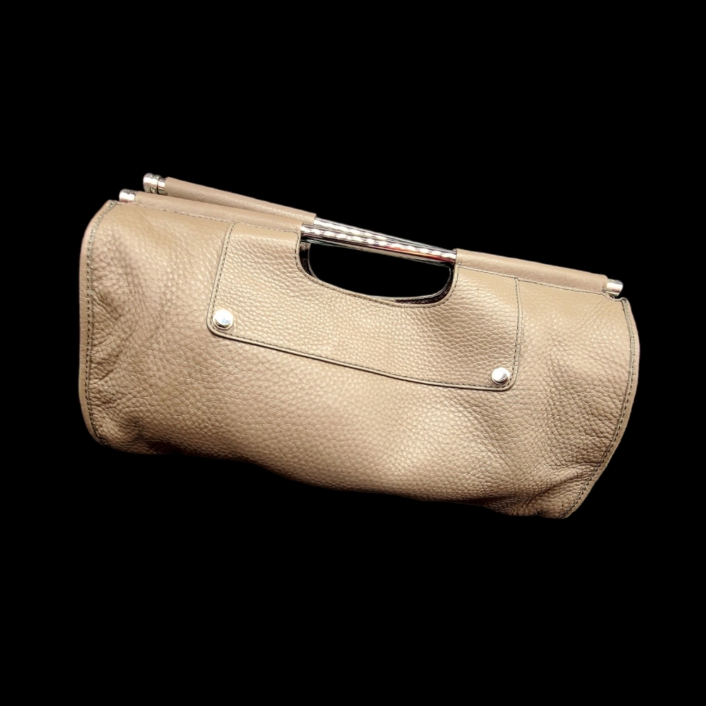 Cow Leather Clutch Purse. Banana Republic.